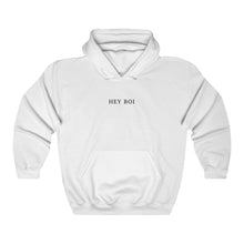 Load image into Gallery viewer, Hey Boi (White) Hoodie