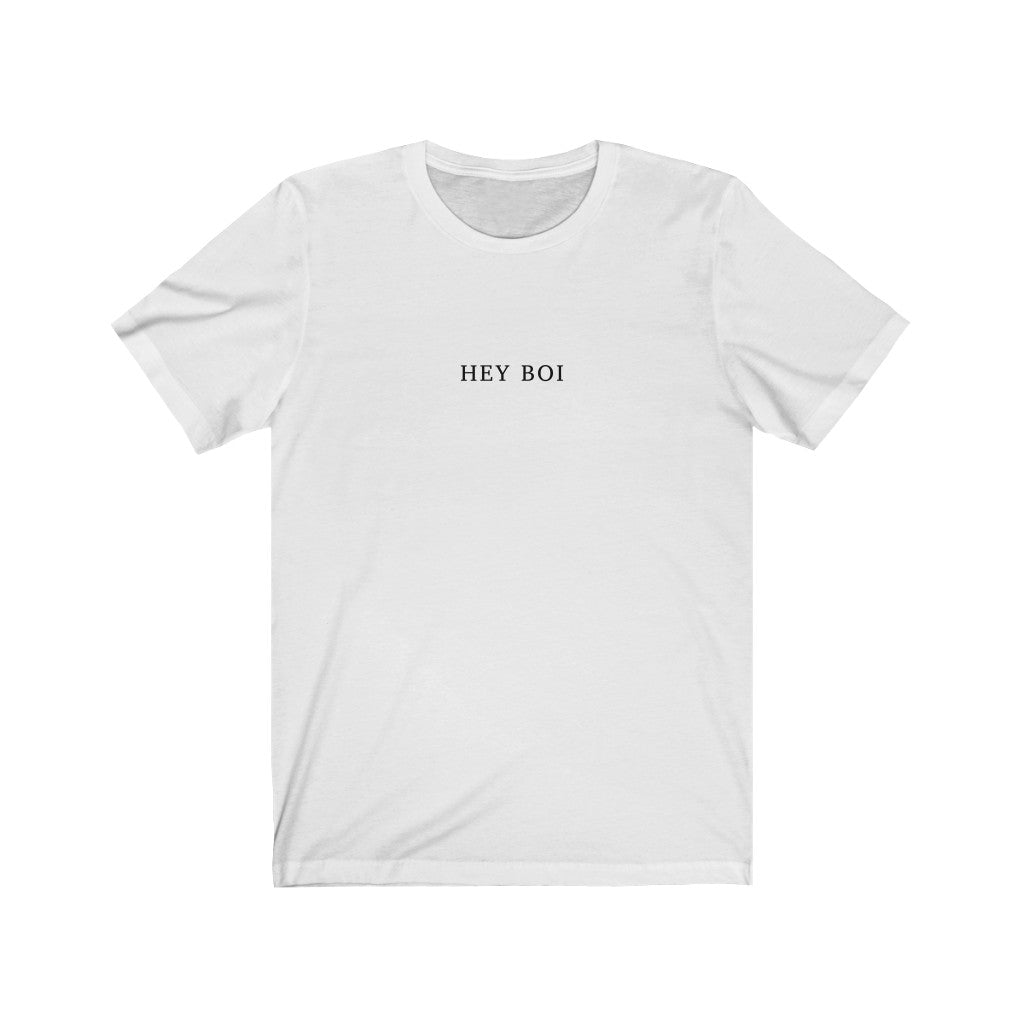 Basic (White) Hey Boi Tee